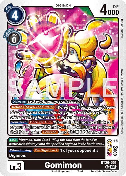 Gomimon [BT26-051] [Timeless Bonds]