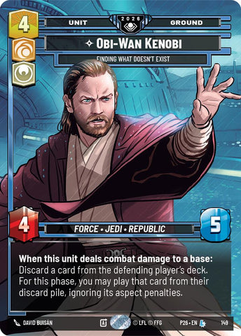 Obi-Wan Kenobi - Finding What Doesn't Exist (149) (Prize Wall) (149) [Galactic Championship 2026]
