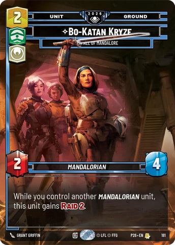 Bo-Katan Kryze - For All of Mandalore (181) (181) [Galactic Championship 2026]