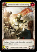 Banneret of Swordsmanship (Extended Art Rainbow Foil) [IAR253] (Usurp the Shadow Throne)  Rainbow Foil