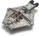 Star Wars Micro Galaxy Squadron Ghost Series 3-15-Inch Vehicle with Motion Activated Lights, Sounds, and 4 Micro Figures