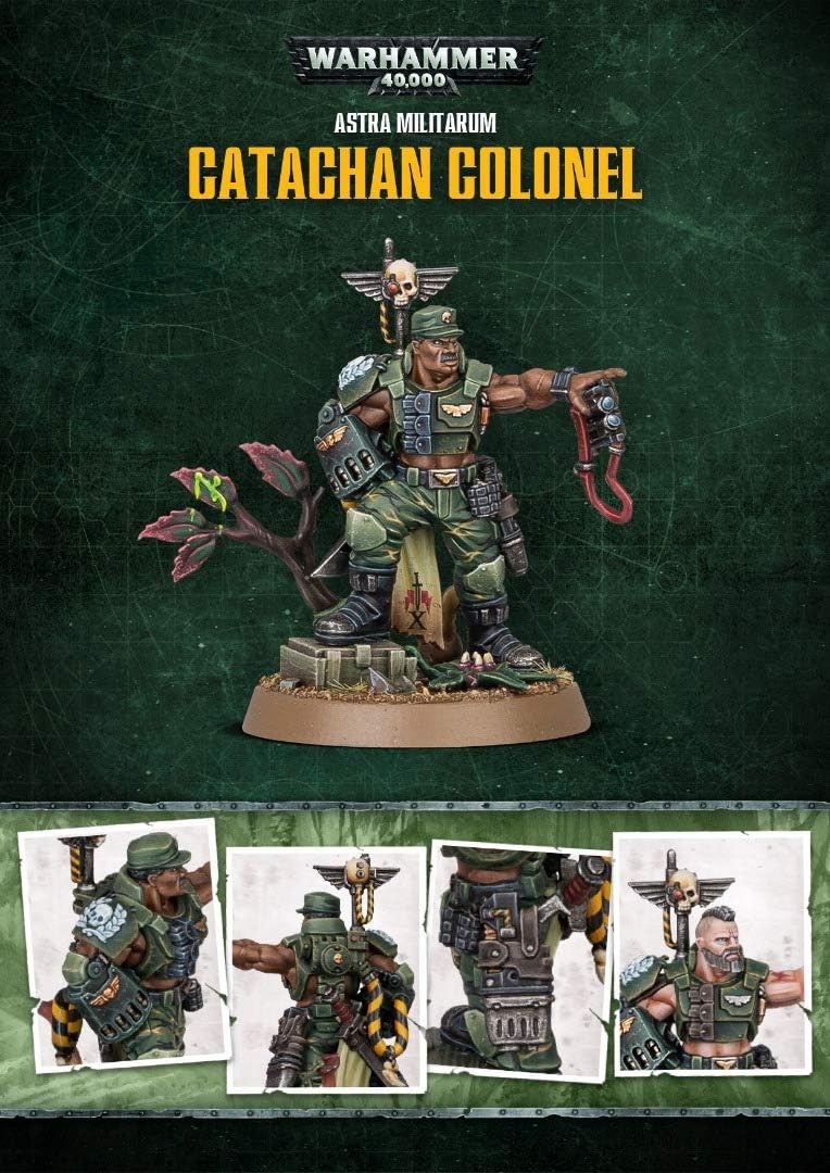 Warhammer 40K: Catachan Colonel (Store Anniversary Model)