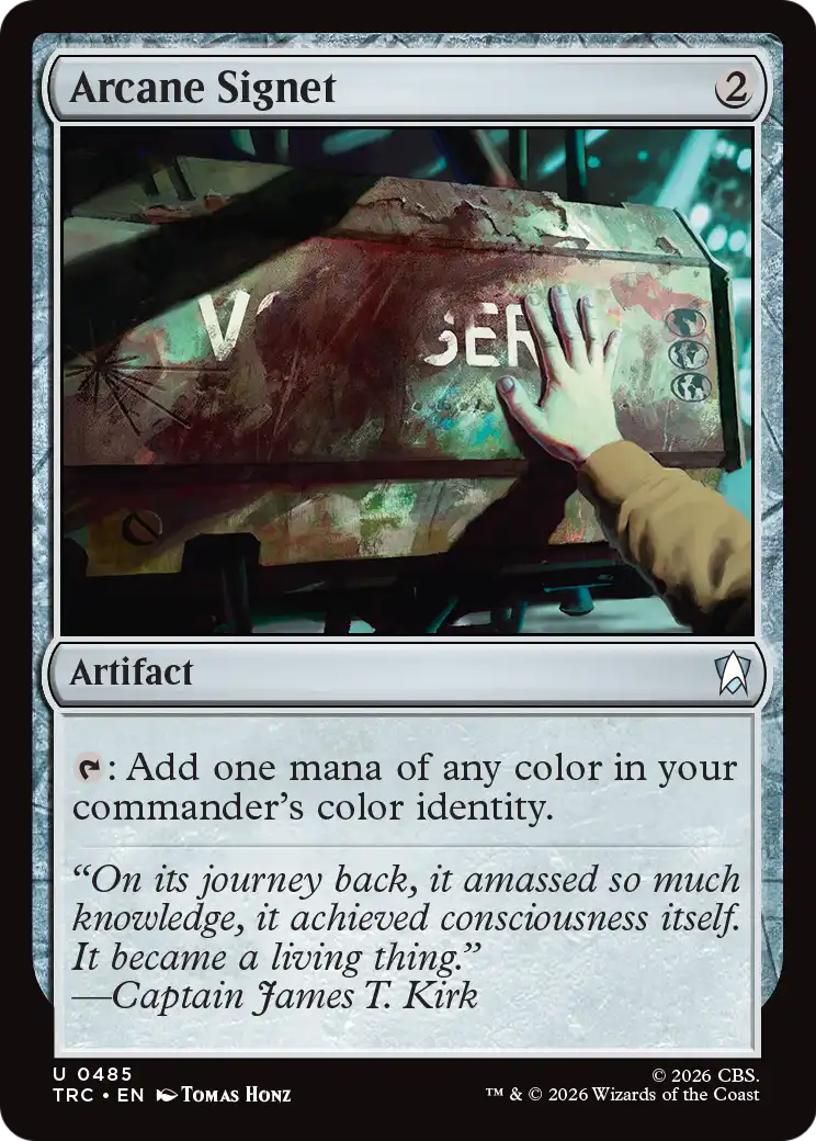 Arcane Signet (Surge Foil) [Star Trek Commander]