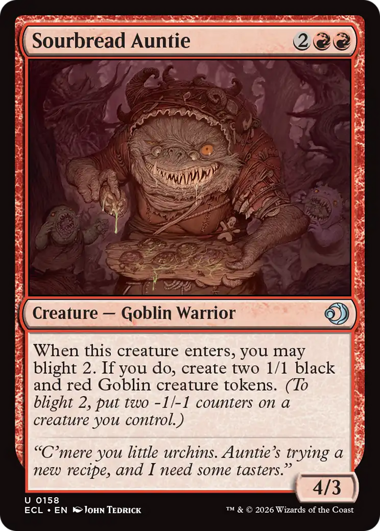 Sourbread Auntie [Lorwyn Eclipsed]