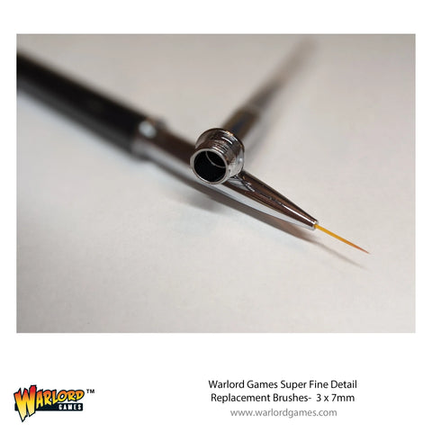 Warlord Games: Super Fine 7mm Brush Tips