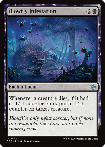 Blowfly Infestation [Lorwyn Eclipsed Commander]