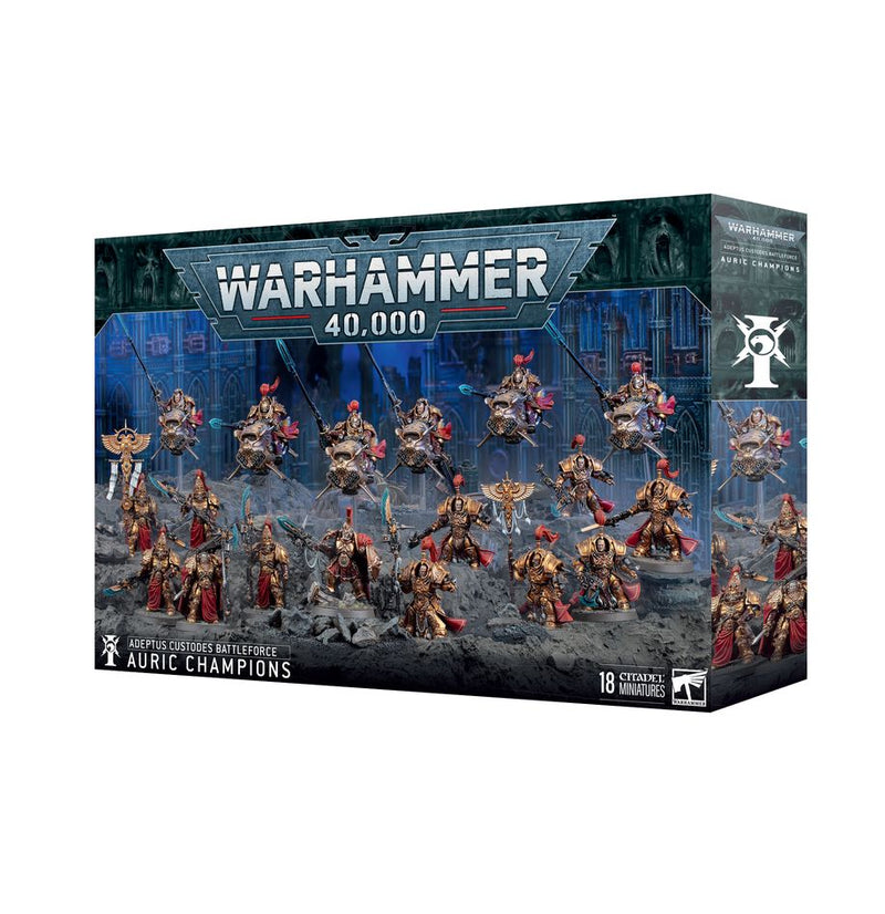 Warhammer 40k: Adeptus Custodes Battleforce- Auric Champions