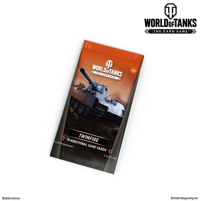 World of Tanks Strategy Card Game: Twinfire Booster