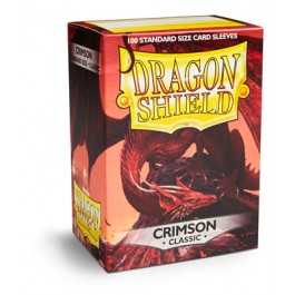 Dragon Shield Sleeves: Crimson 100CT Standard Classic