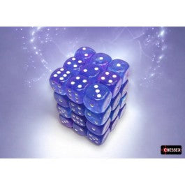 Chessex Nebula Aura/White 12mm D6 Dice Cube