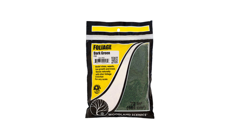 Woodland Scenics: Foliage - Dark Green