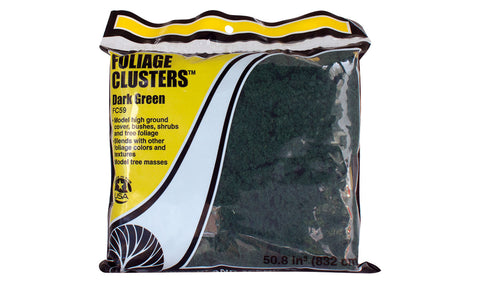Woodland Scenics: Foliage Clusters™ Dark Green