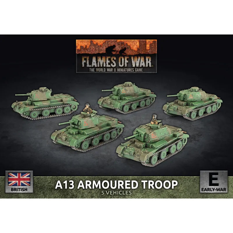Flames of War WW2: British - A13 Armoured Troop
