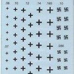 Check Your 6- German WWII Crosses & Swastika's Decal