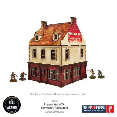 Bolt Action: WW2 Normandy Restaurant (Pre-Painted)