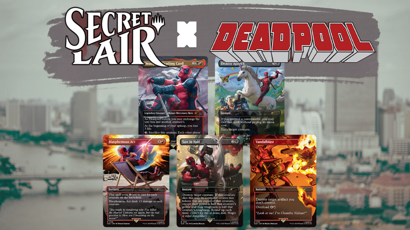Secret Lair x Marvel's Deadpool