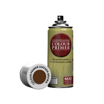 The Army Painter: COLOUR PRIMER: LEATHER BROWN