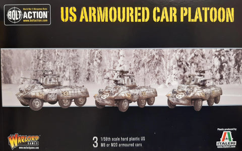 Bolt Action: US Armoured Car Platoon (M8 Greyhound)