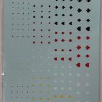 Check Your 6- Playing card symbols decal