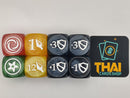 Thai Cards: Flesh & Blood Marble Dice Set (25mm)