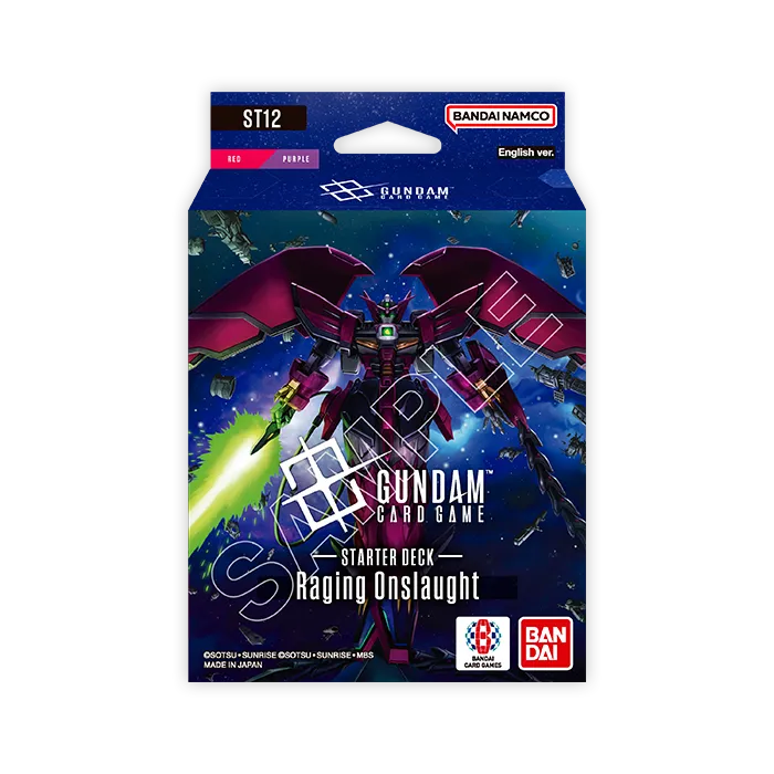 Gundam Card Game ST12 -- Raging Onslaught