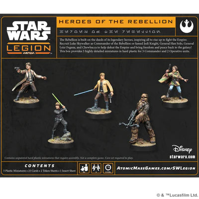 Star Wars Legion: Heroes of the Rebellion Character Pack
