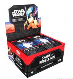 Star Wars: Unlimited- Spark Of Rebellion Booster box