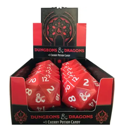 D20 +1 Cherry Potion Candy