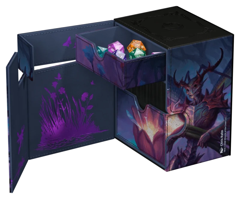 Flip'n'Tray 133+ Xenoskin Magic: The Gathering "Lorwyn Eclipsed" - Bitterbloom Bearer