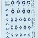 Check Your 6- US Stars & Bars Decals