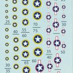 Check Your 6- US WWII Aircraft Insignia decals