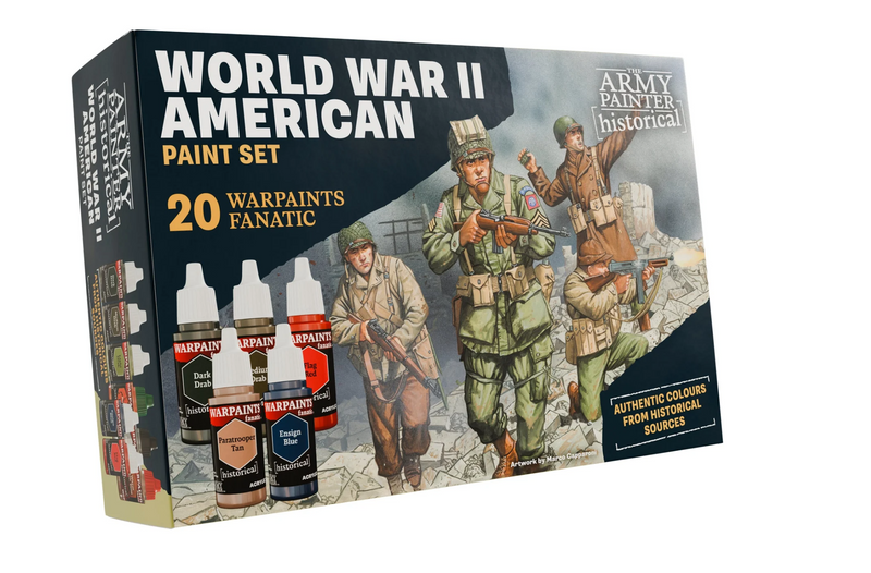 The Army Painter Historical: WWII American Paint Set