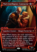 Worf, Intelligence Contractor (Showcase) [Star Trek]
