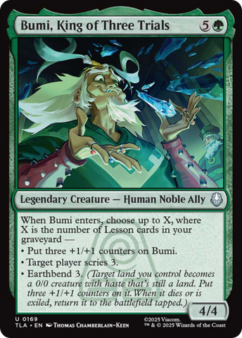 Bumi, King of Three Trials [Avatar: The Last Airbender]