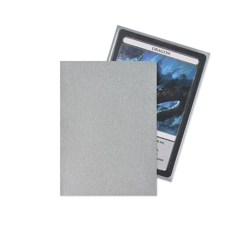 ARCANE FORTRESS: DYNASTY COLLECTION: FROSTED SILVER MATTE SLEEVES (105CT)