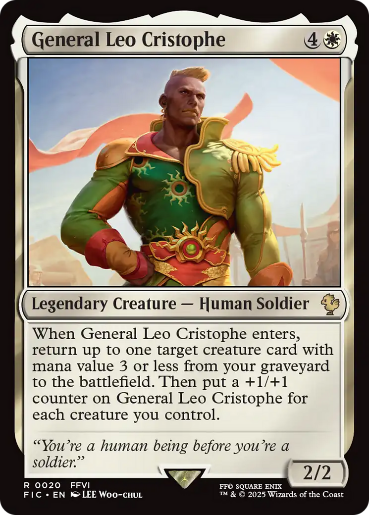 General Leo Cristophe [FINAL FANTASY Commander]