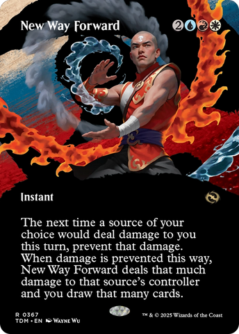 New Way Forward (Borderless) [Tarkir: Dragonstorm]