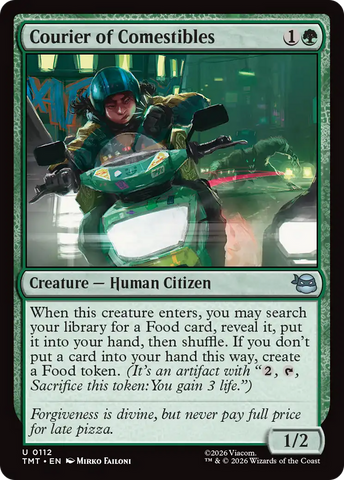 Courier of Comestibles [Teenage Mutant Ninja Turtles]