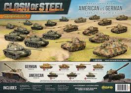 Clash of Steel: Operation War of Unification Starter Set - American v.s. German