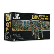 Bolt Action:  German Veteran Infantry Platoon