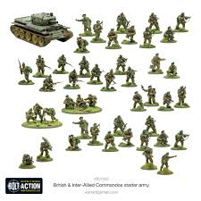 British & Inter-Allied Commandos Starter Army