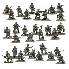 Bolt Action:  German Veteran Infantry Platoon