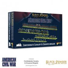 Black Powder Epic Battles: American Civil War Confederate Cavalry & Zouaves Brigade