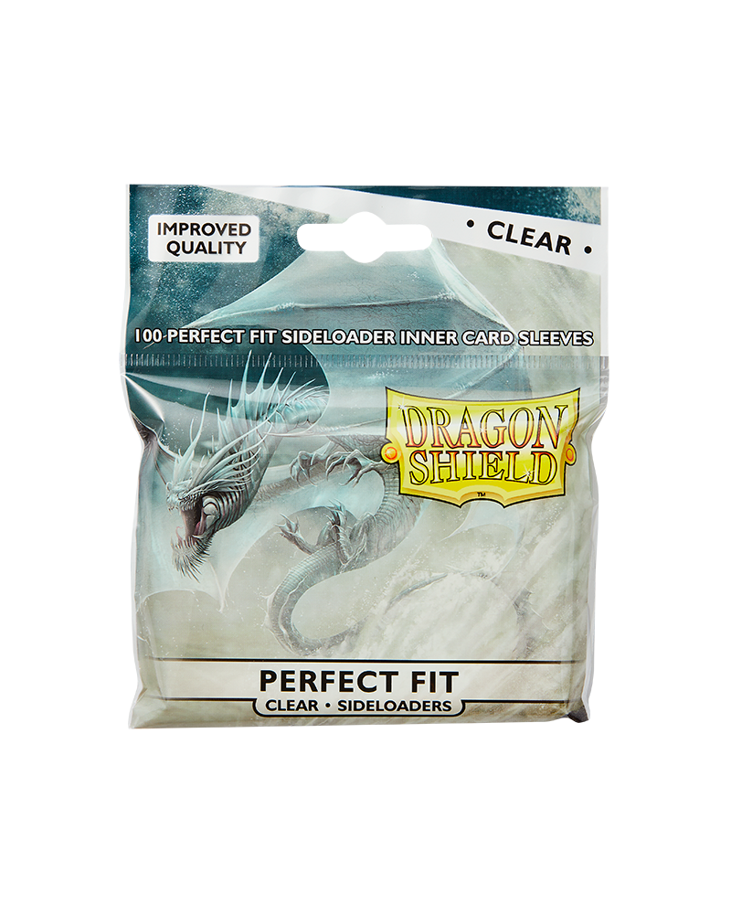 Dragon Shield: Clear-Sideloading Perfect Fit Sleeves-Standard Size