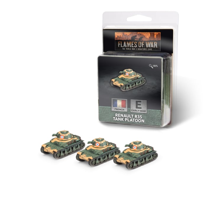 Renault R-35 Tank Platoon