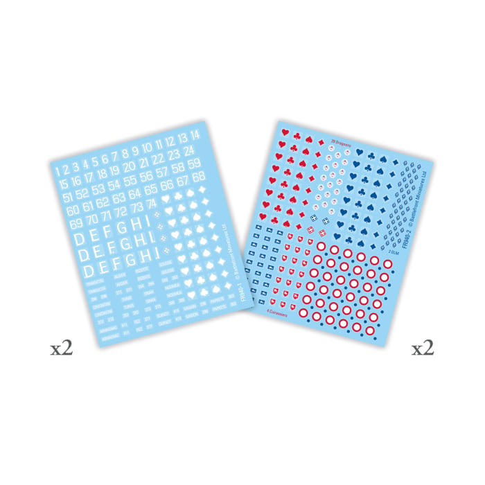 French Early War Decal Set