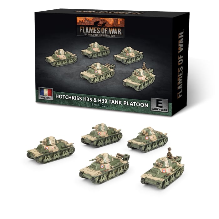 Hotchkiss H35 & H39 Tank Platoon