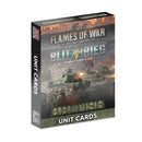 Blitzkrieg British Unit Cards - Limited Edition