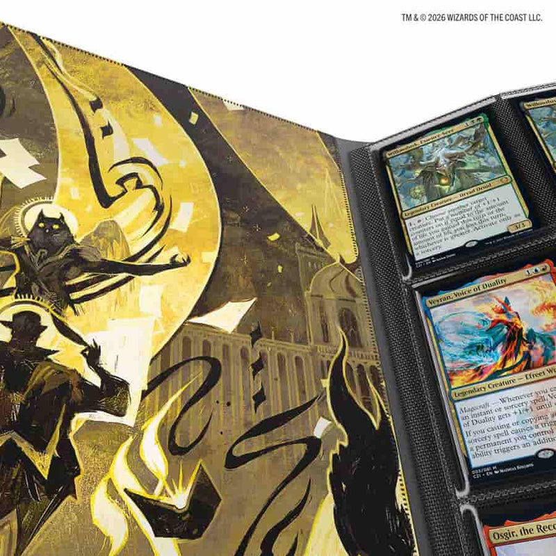 GAMEGENIC: MAGIC THE GATHERING: SOS SECRETS OF STRIXHAVEN: CASUAL ALBUM 18-POCKET: SILVERQUILL