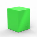 Ultimate Guard Boulder Solid Neon Deck Box  Neon Green